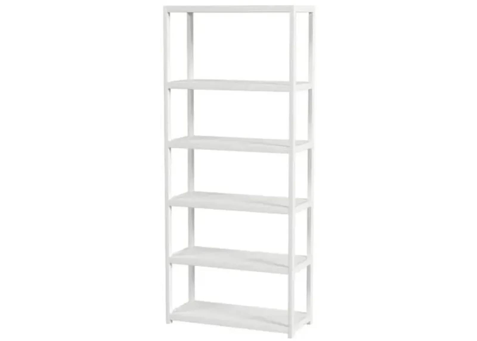 Sully Etagere Bookcase - White