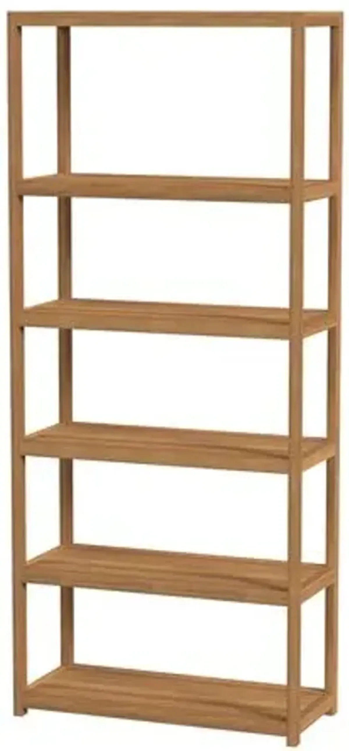 Sully Etagere Bookcase - Brown