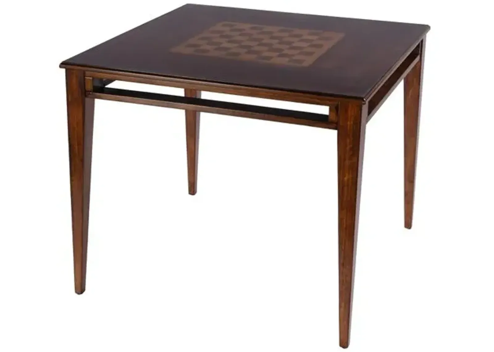 Lila 36" Square Game Table - Brown