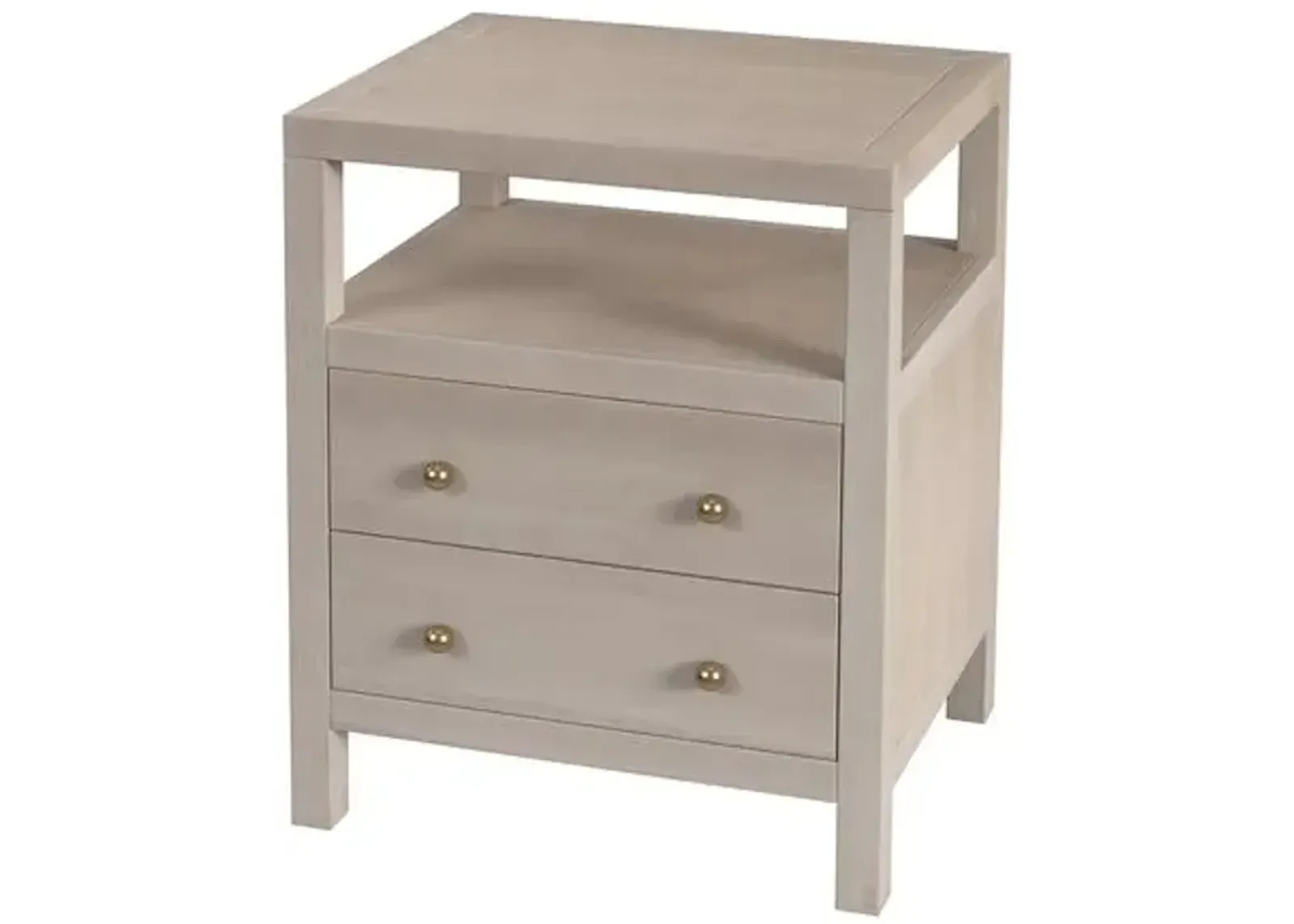 Charlie 2-Drawer Nightstand