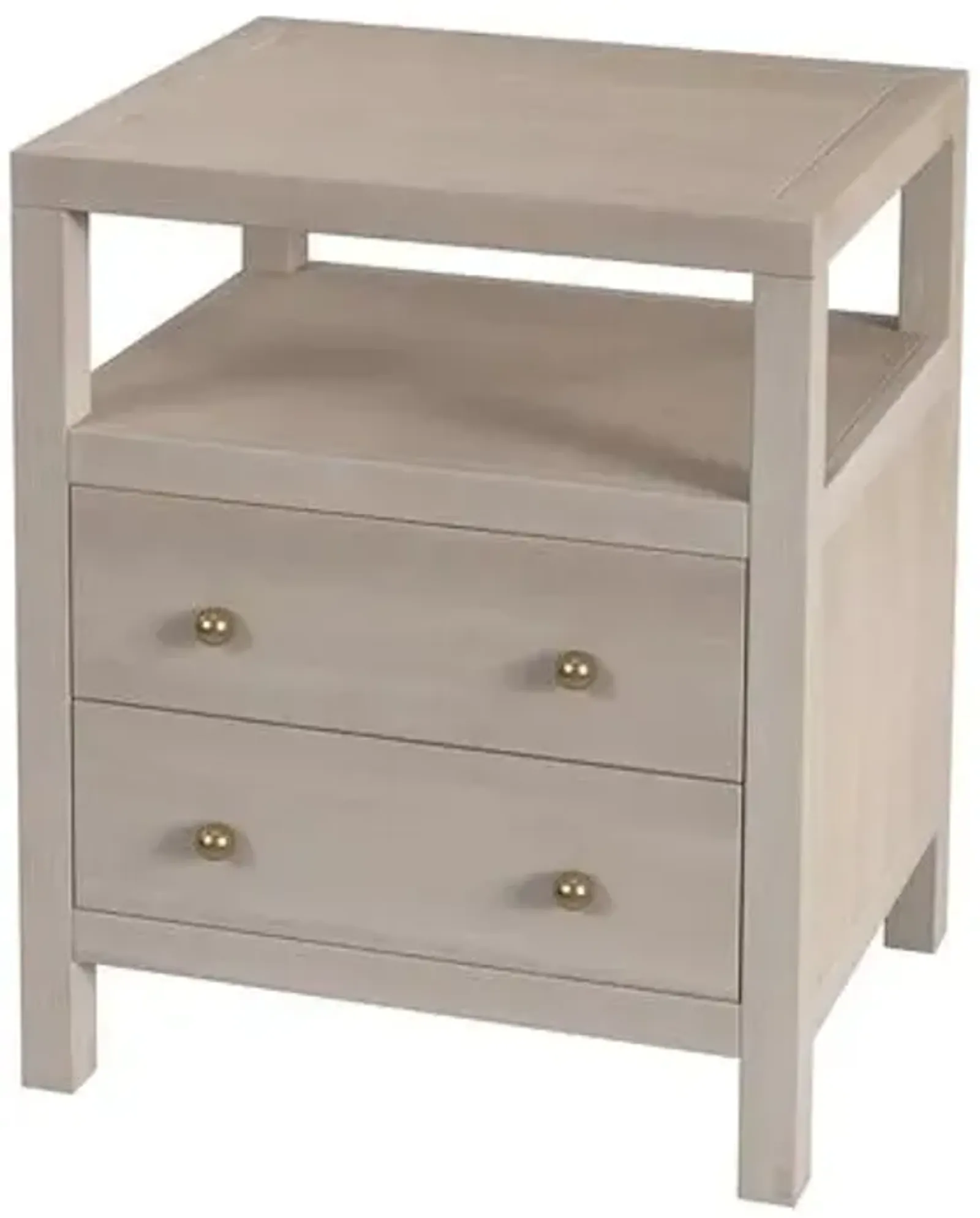 Charlie 2-Drawer Nightstand