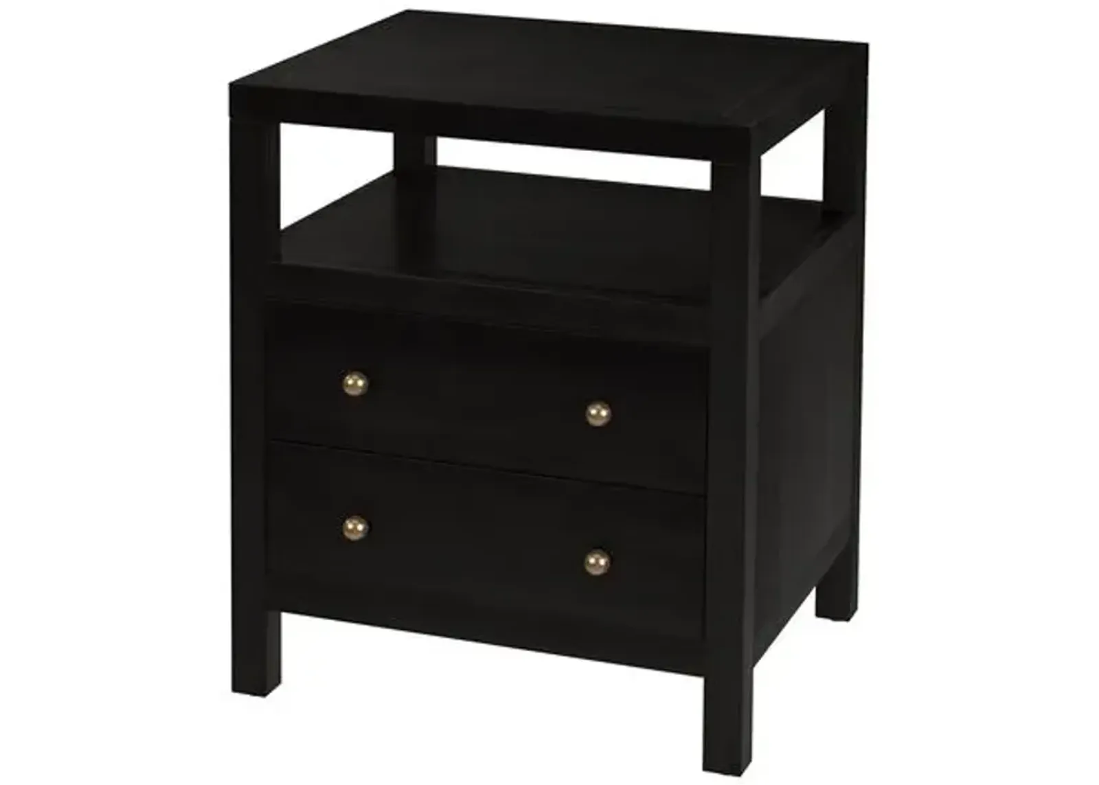 Charlie 2-Drawer Nightstand