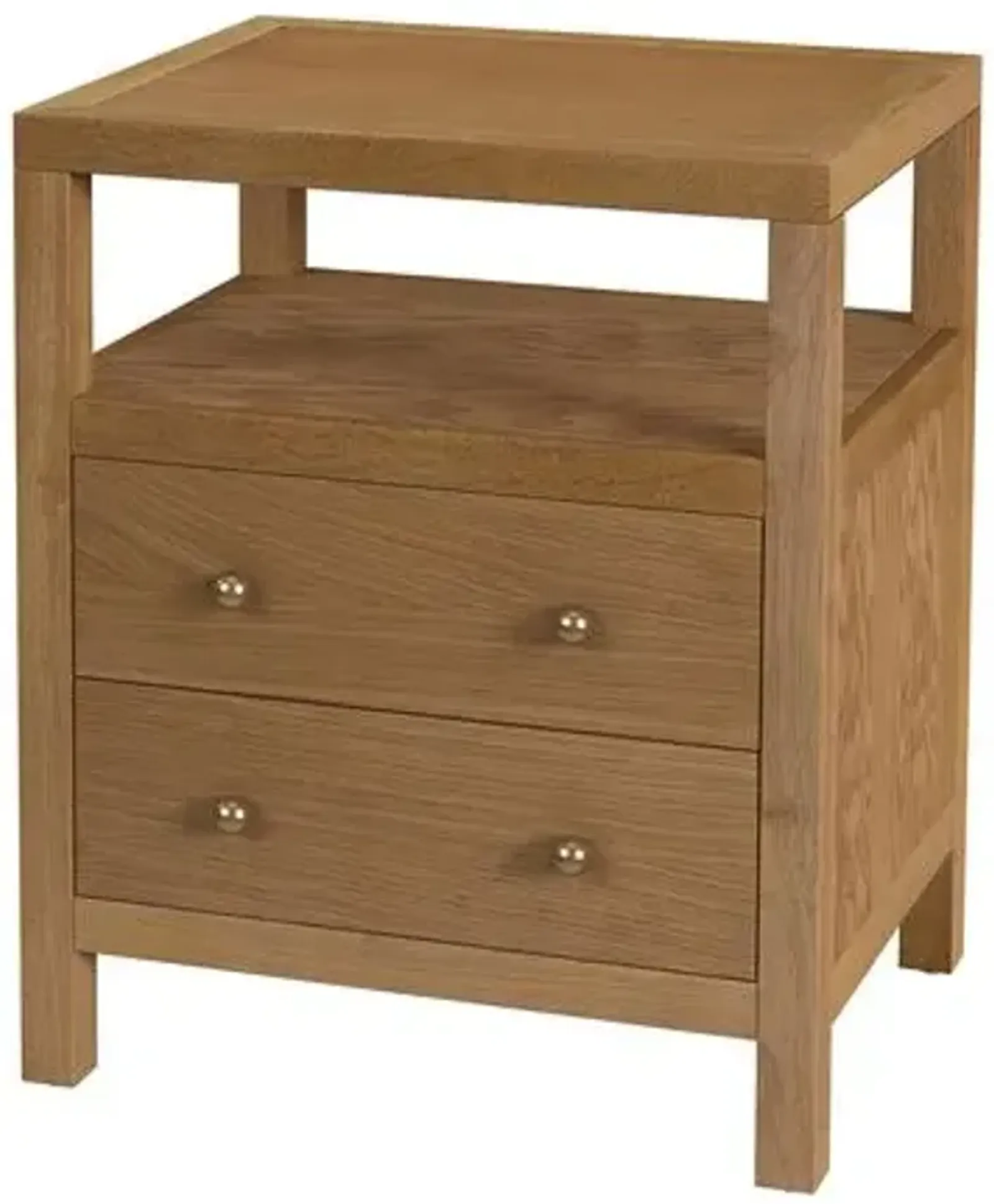 Charlie 2-Drawer Nightstand