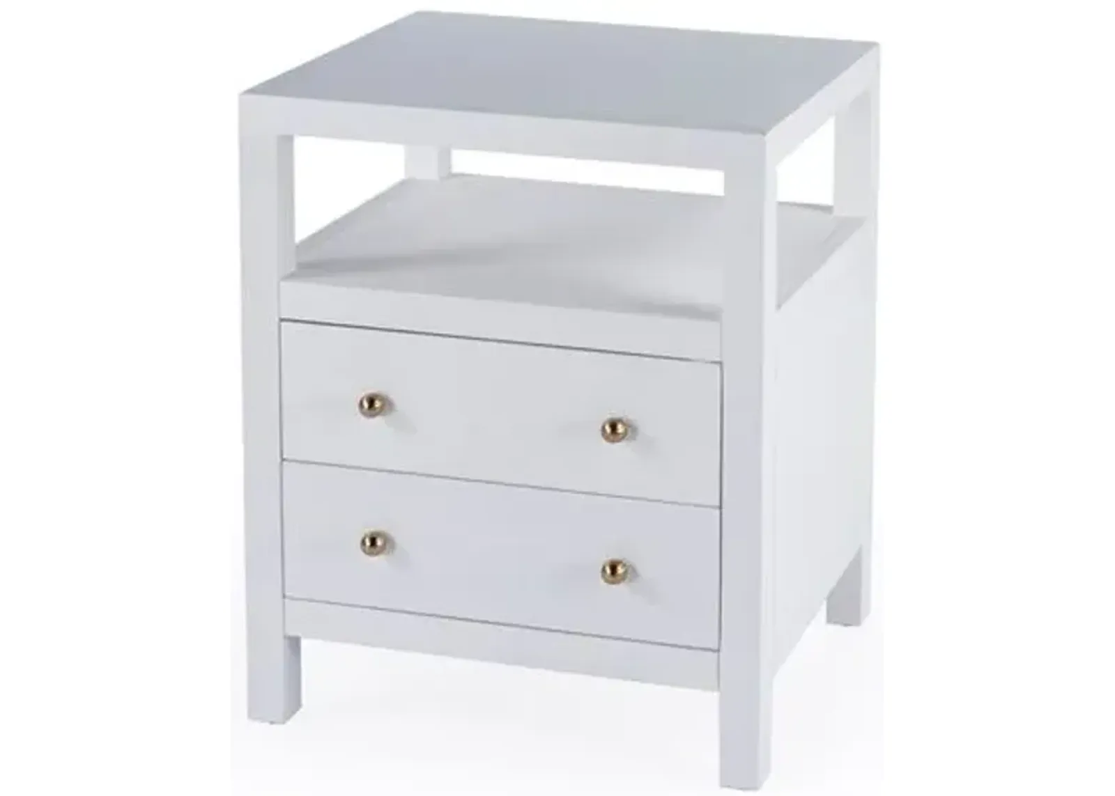 Charlie 2-Drawer Nightstand