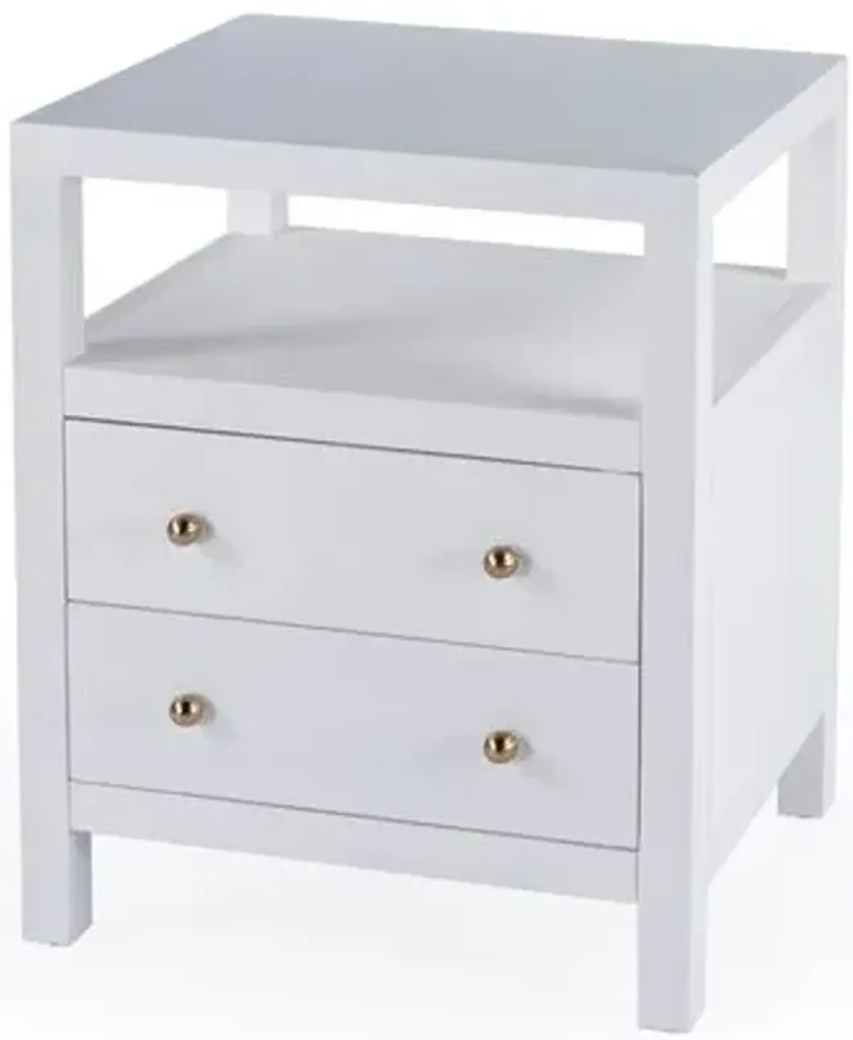 Charlie 2-Drawer Nightstand