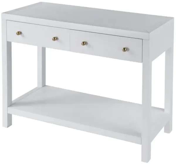 Charlie 40"W 2-Drawer Console Table