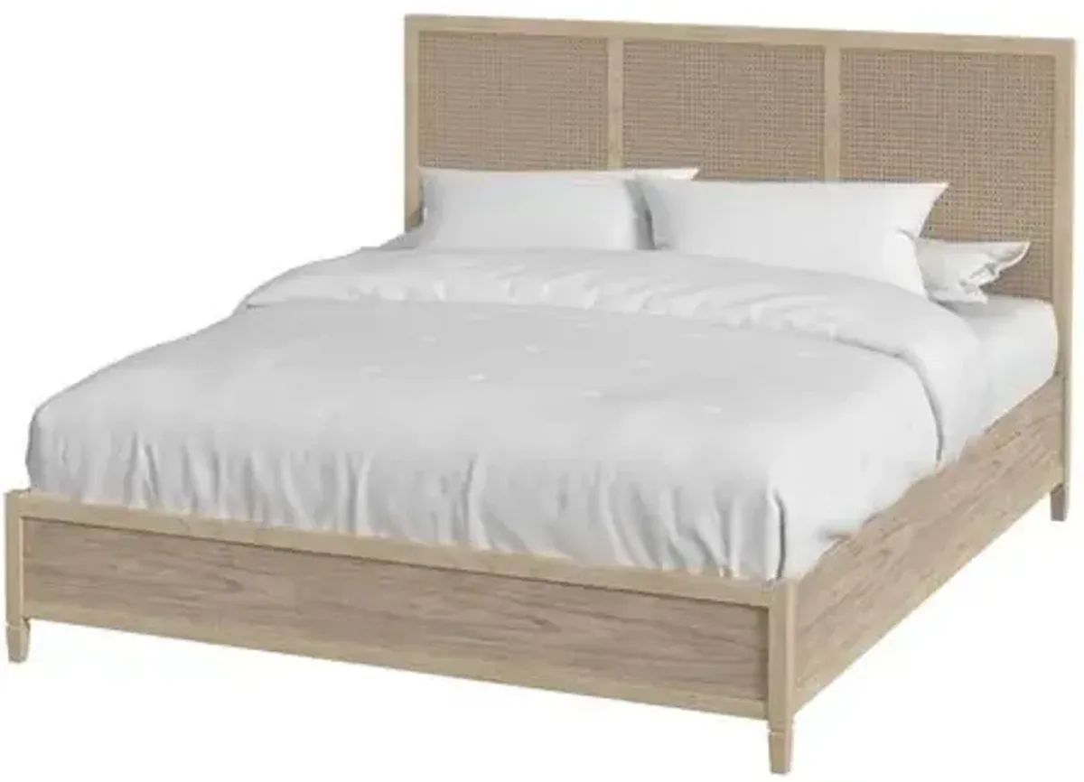 Kade Cane Bed - Beige