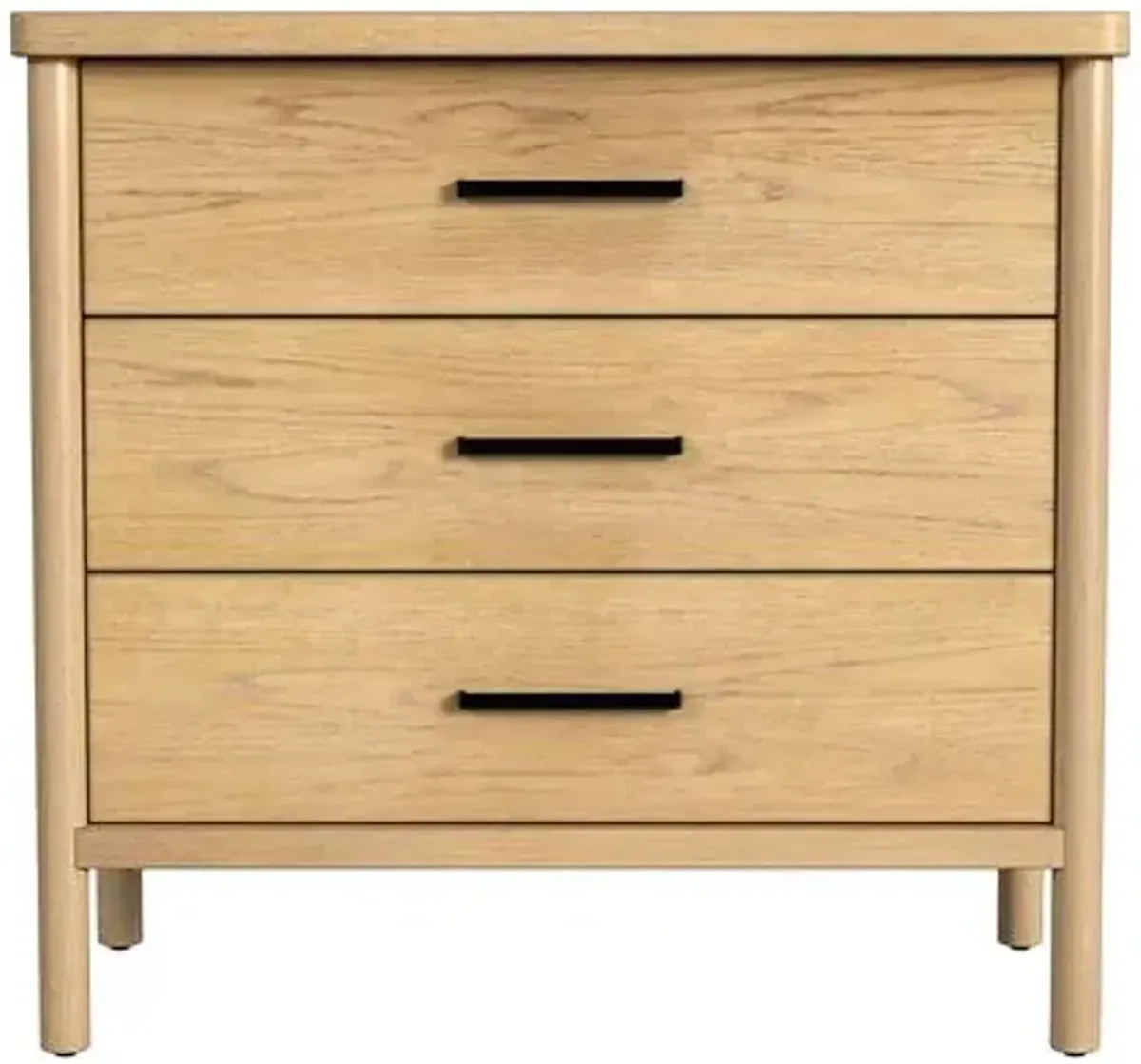 Gemma 3-Drawer Dresser - Brown