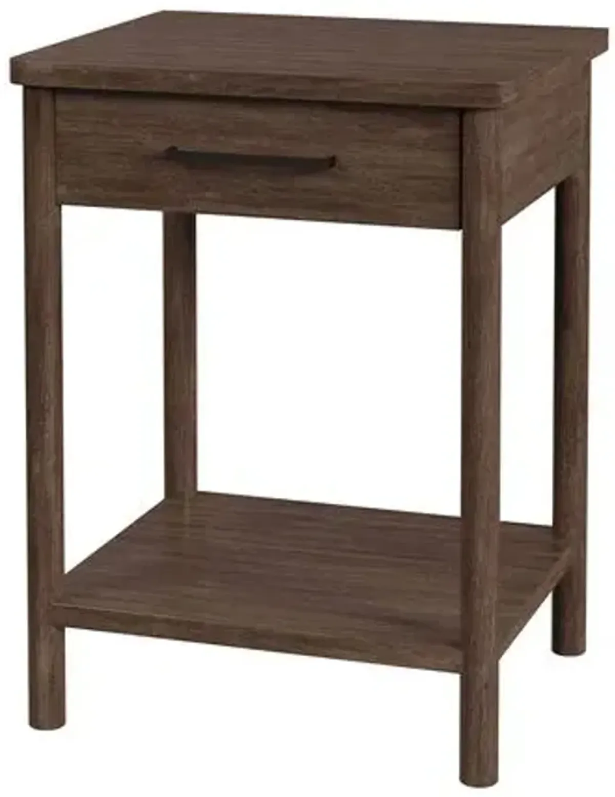 Gemma 1-Drawer Rounded Leg Nightstand