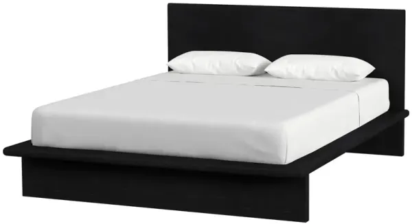 Jade Wood Platform Bed