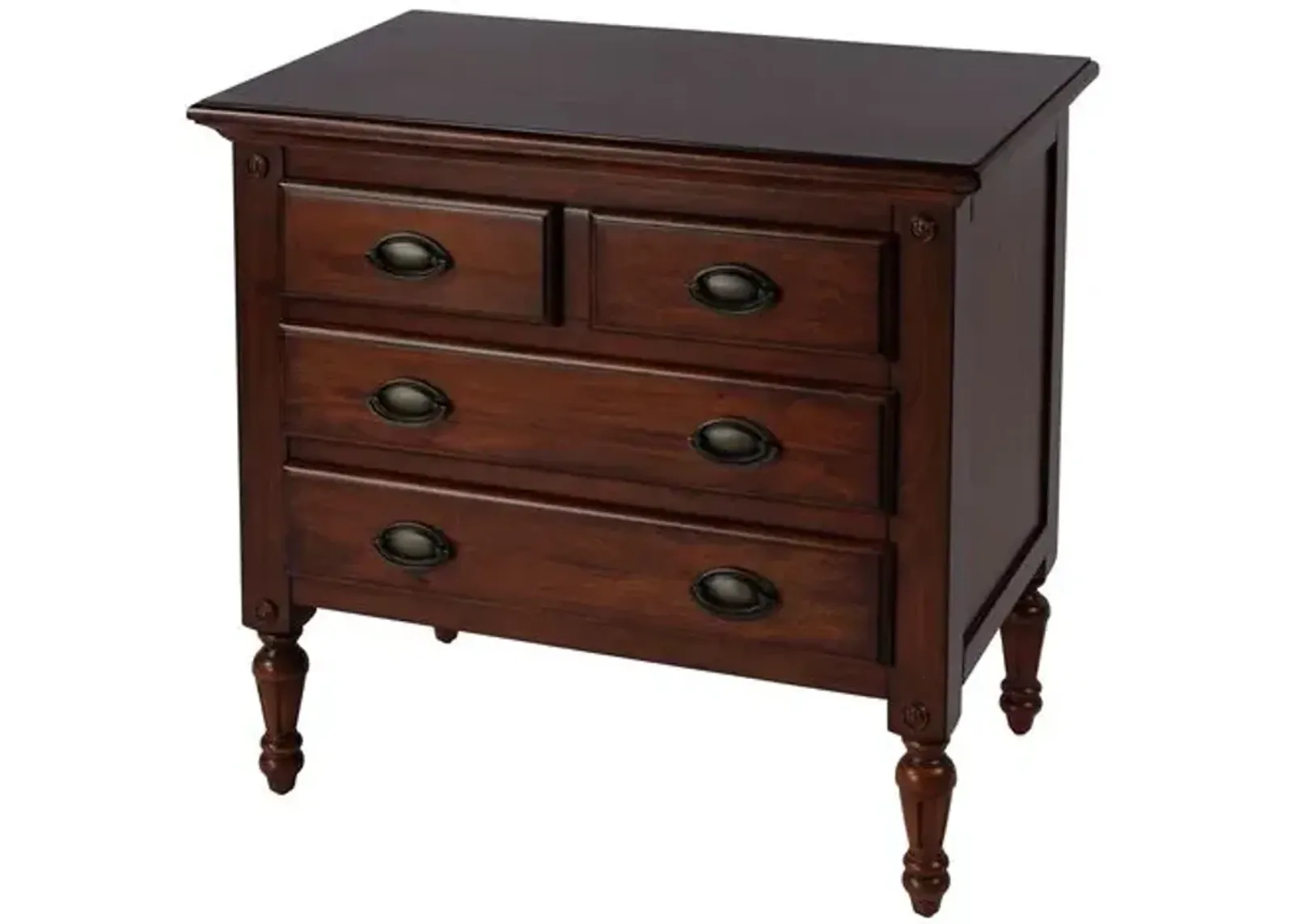 Serrano 4-Drawer Chest - Brown