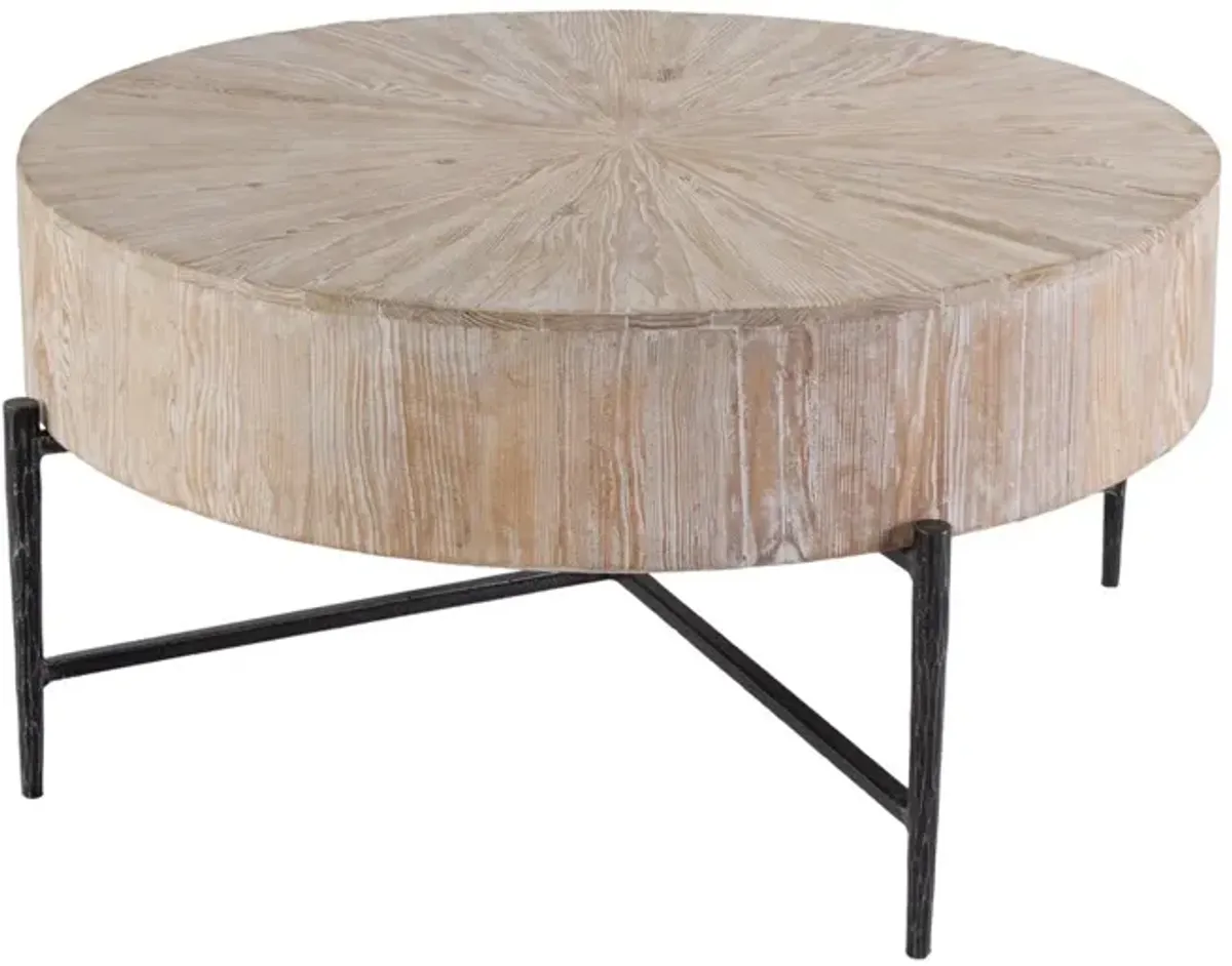 Rhett Coffee Table, Light Natural