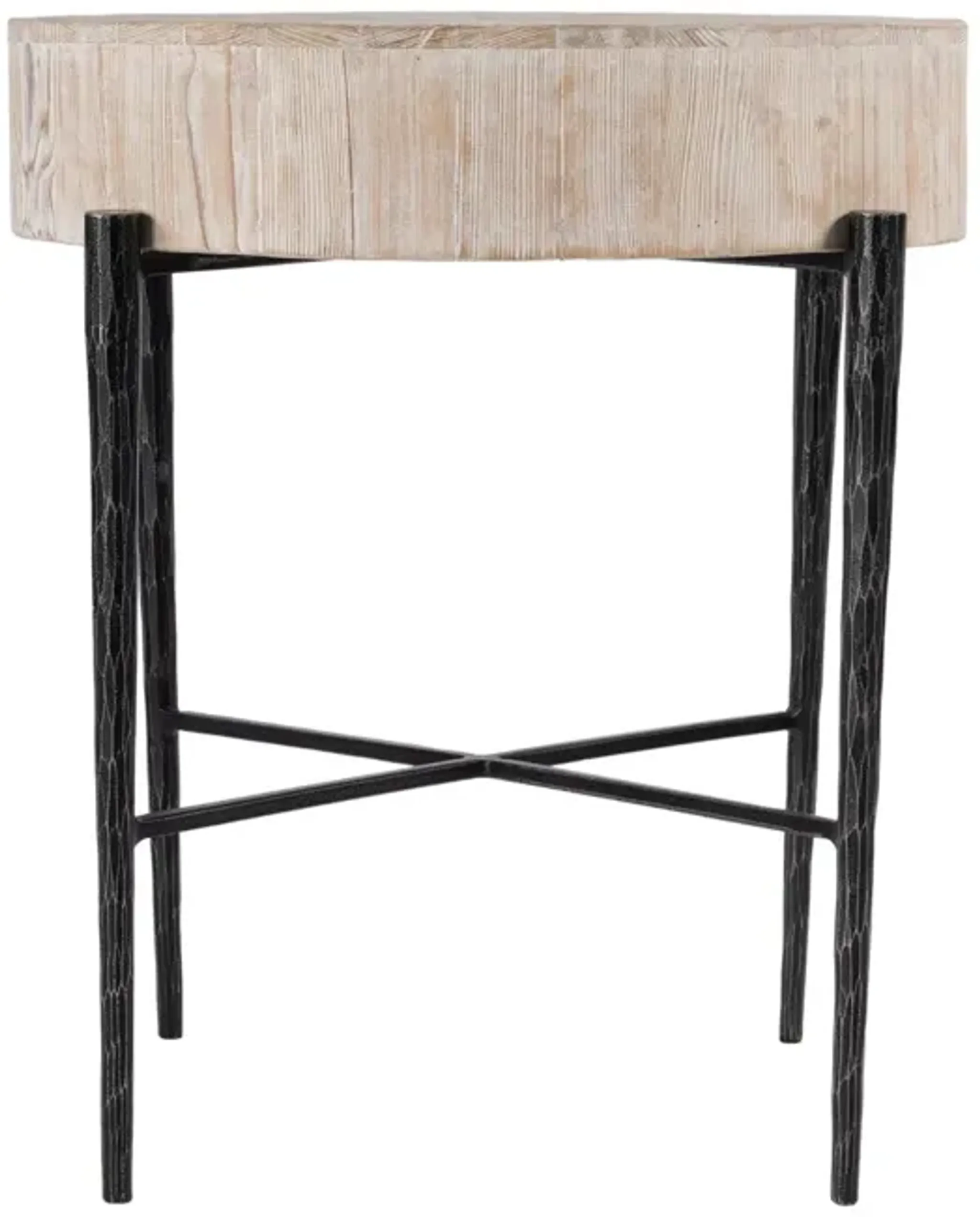 Rhett Side Table, Light Natural | Furniture.com
