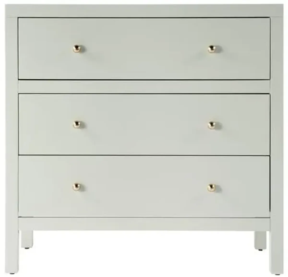 Charlie 3-Drawer Chest - Green