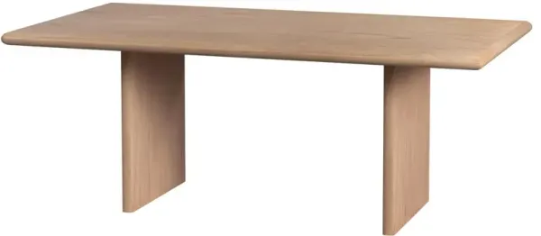 Jade Wood Panel Dining Table