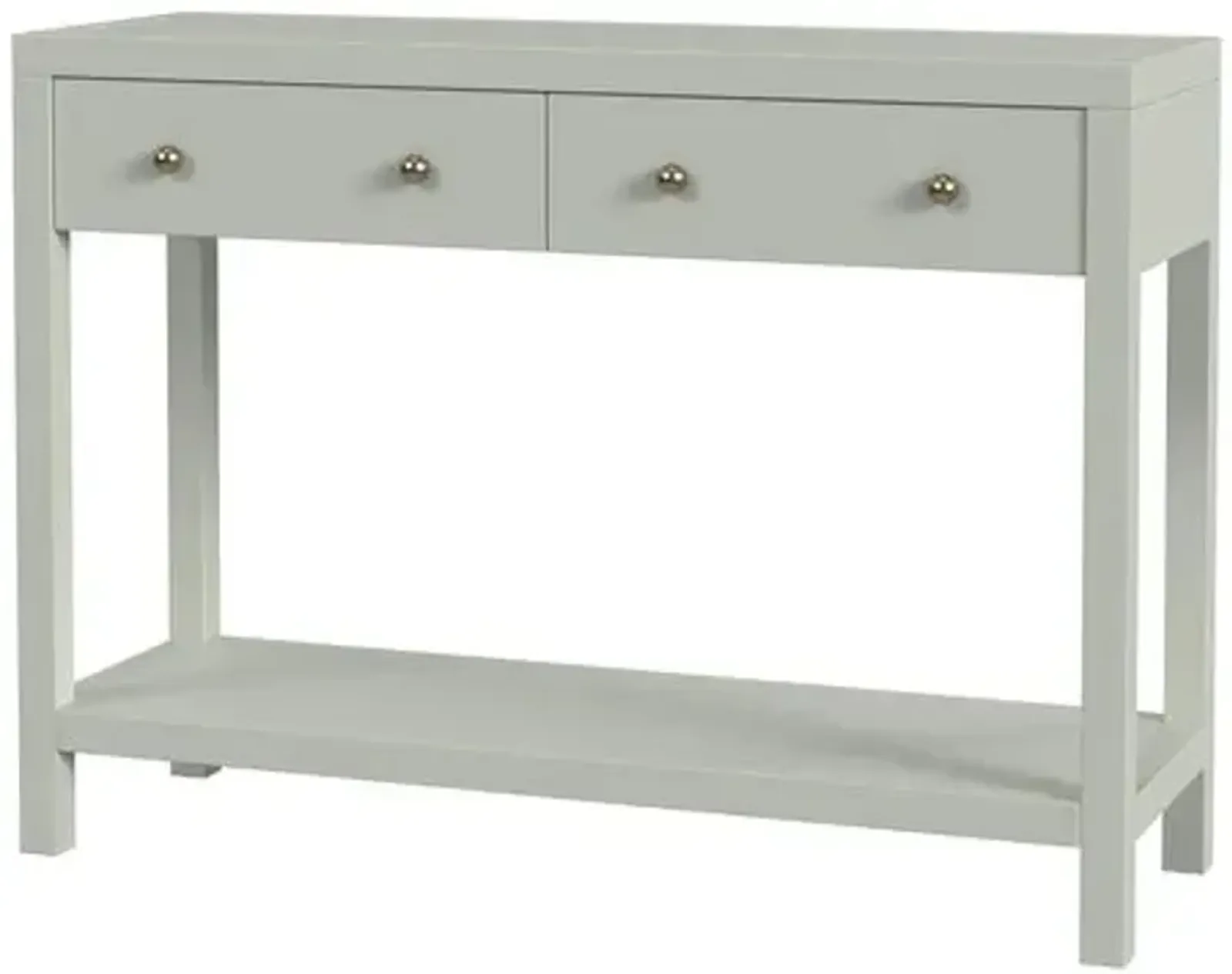 Charlie 2-Drawer Console Table - Green