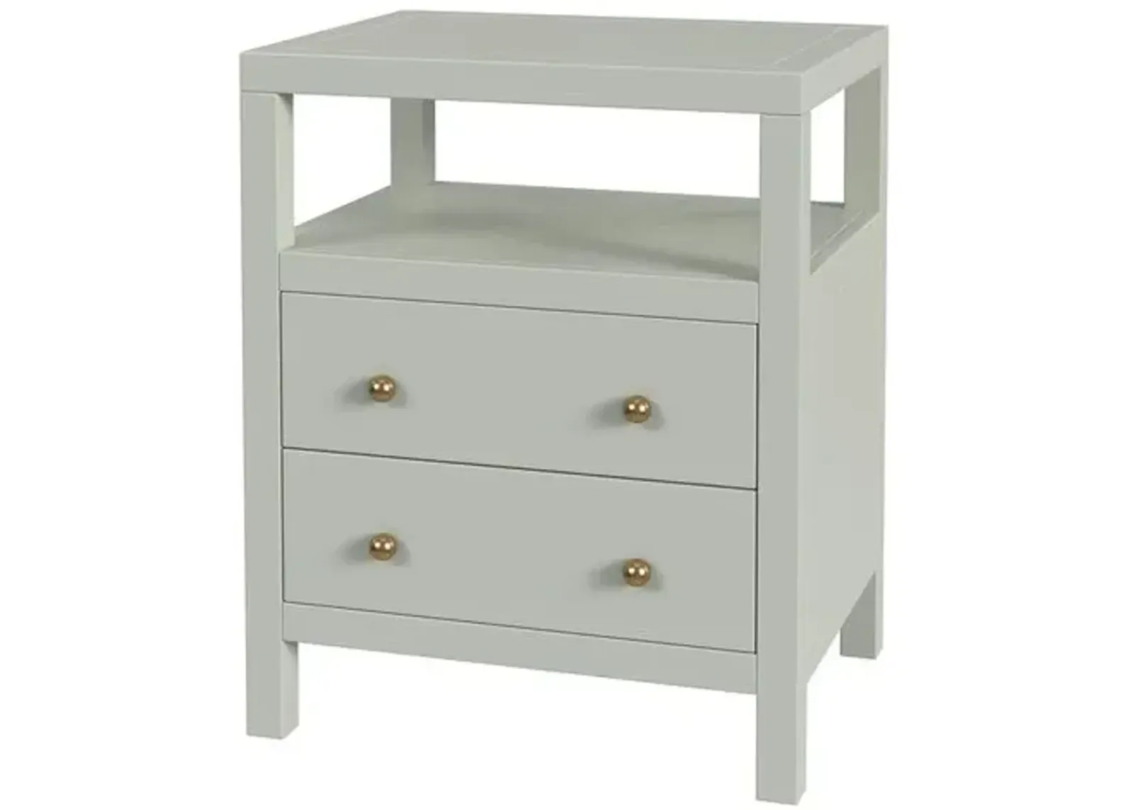 Charlie 2-Drawer Nightstand