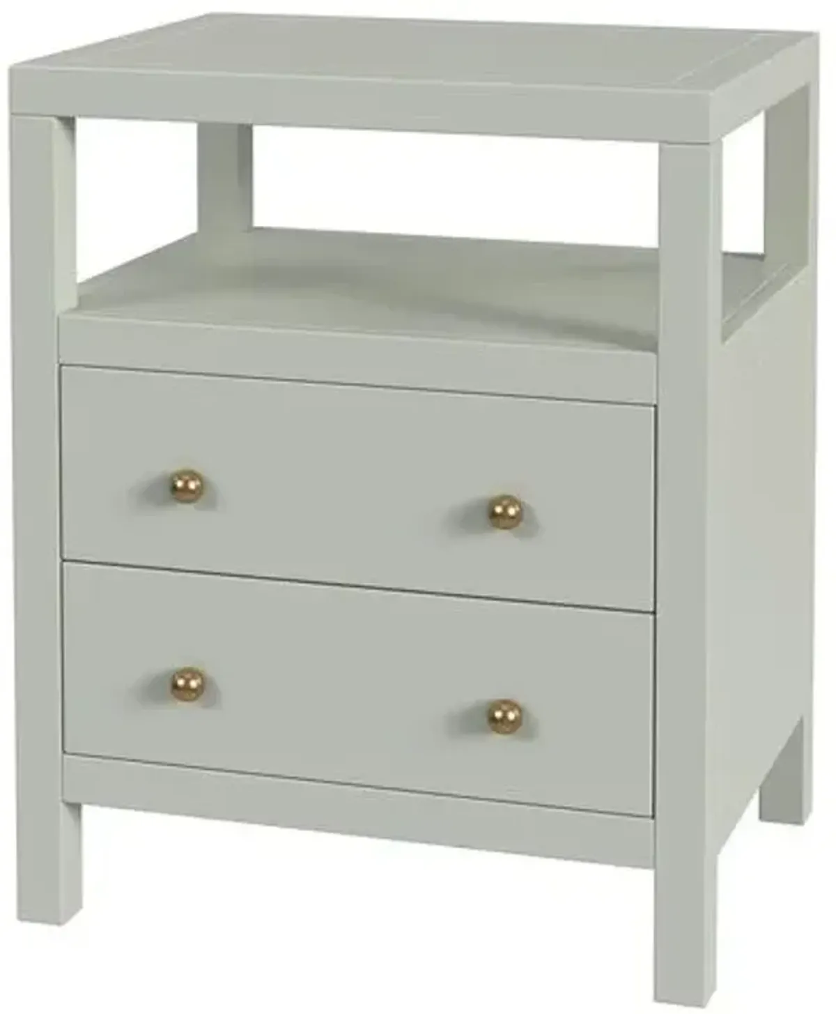 Charlie 2-Drawer Nightstand