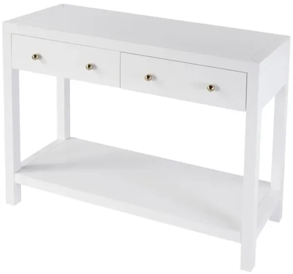 Charlie 40"W 2-Drawer Console Table