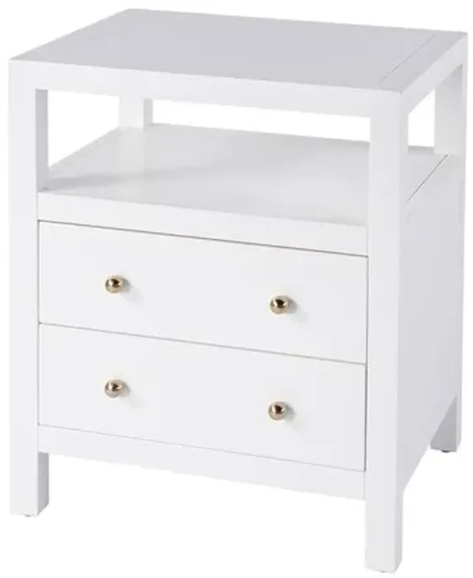 Charlie 2-Drawer Nightstand