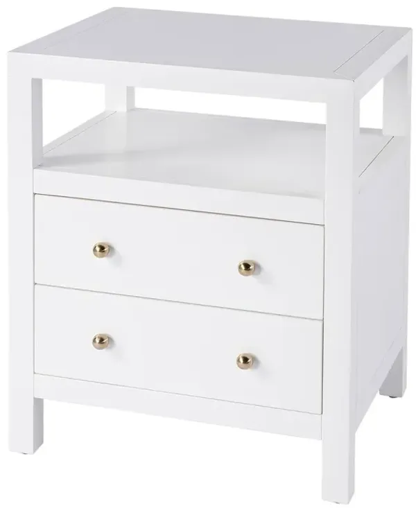 Charlie 2-Drawer Nightstand