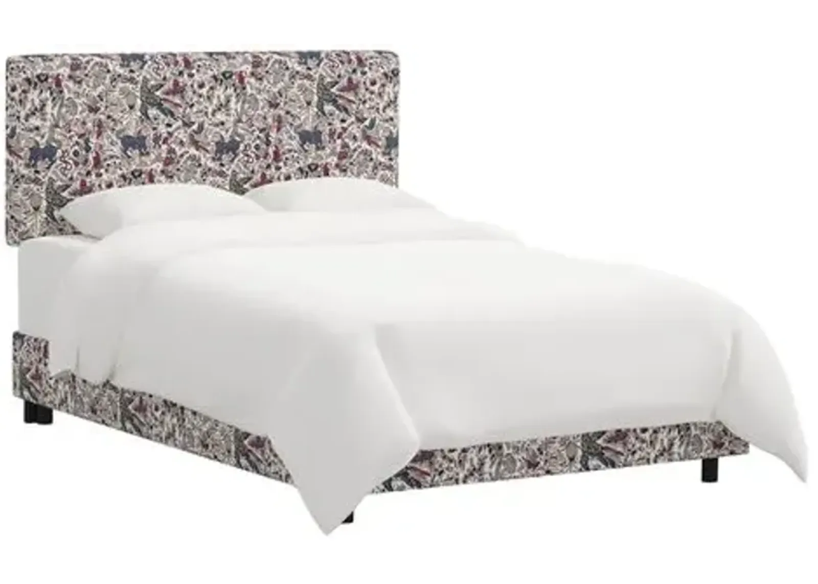 Novak Bed - Bali Lion - Purple