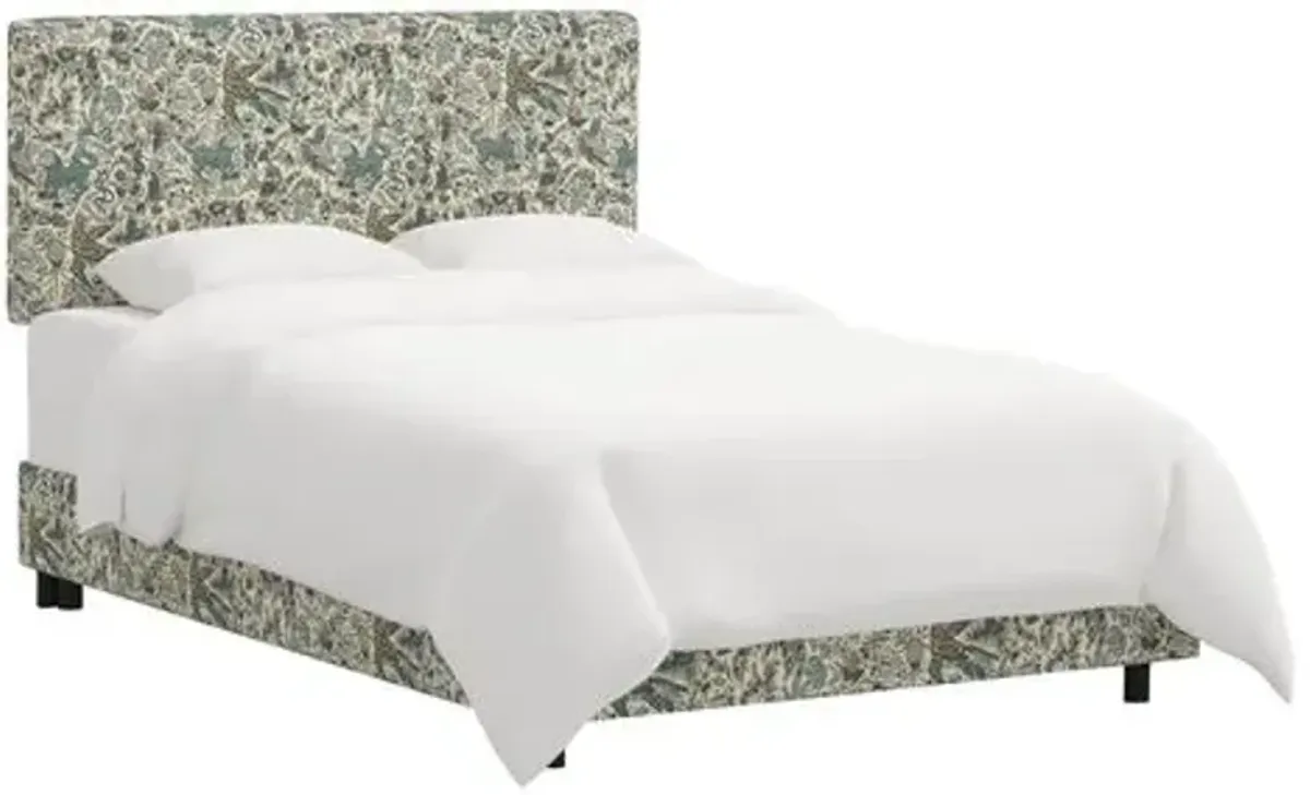 Novak Bed - Bali Lion - Green