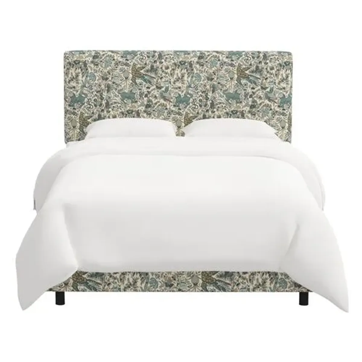 Novak Bed - Bali Lion - Green