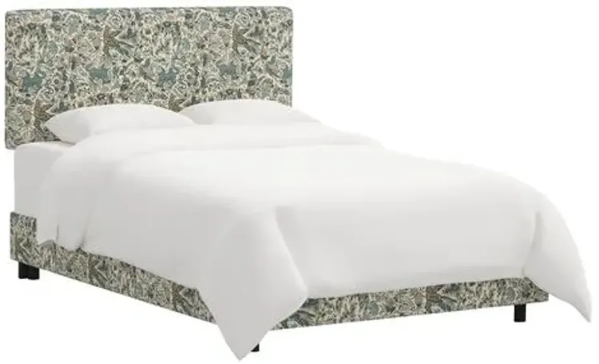 Novak Bed - Bali Lion - Green