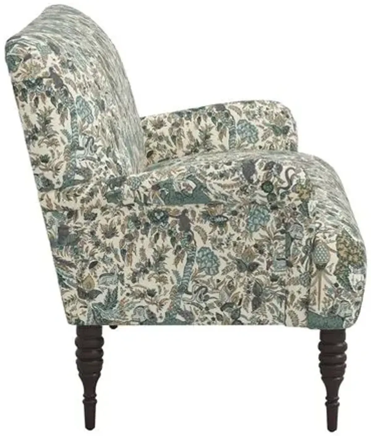 Nicolette Settee - Bali Lion - Green