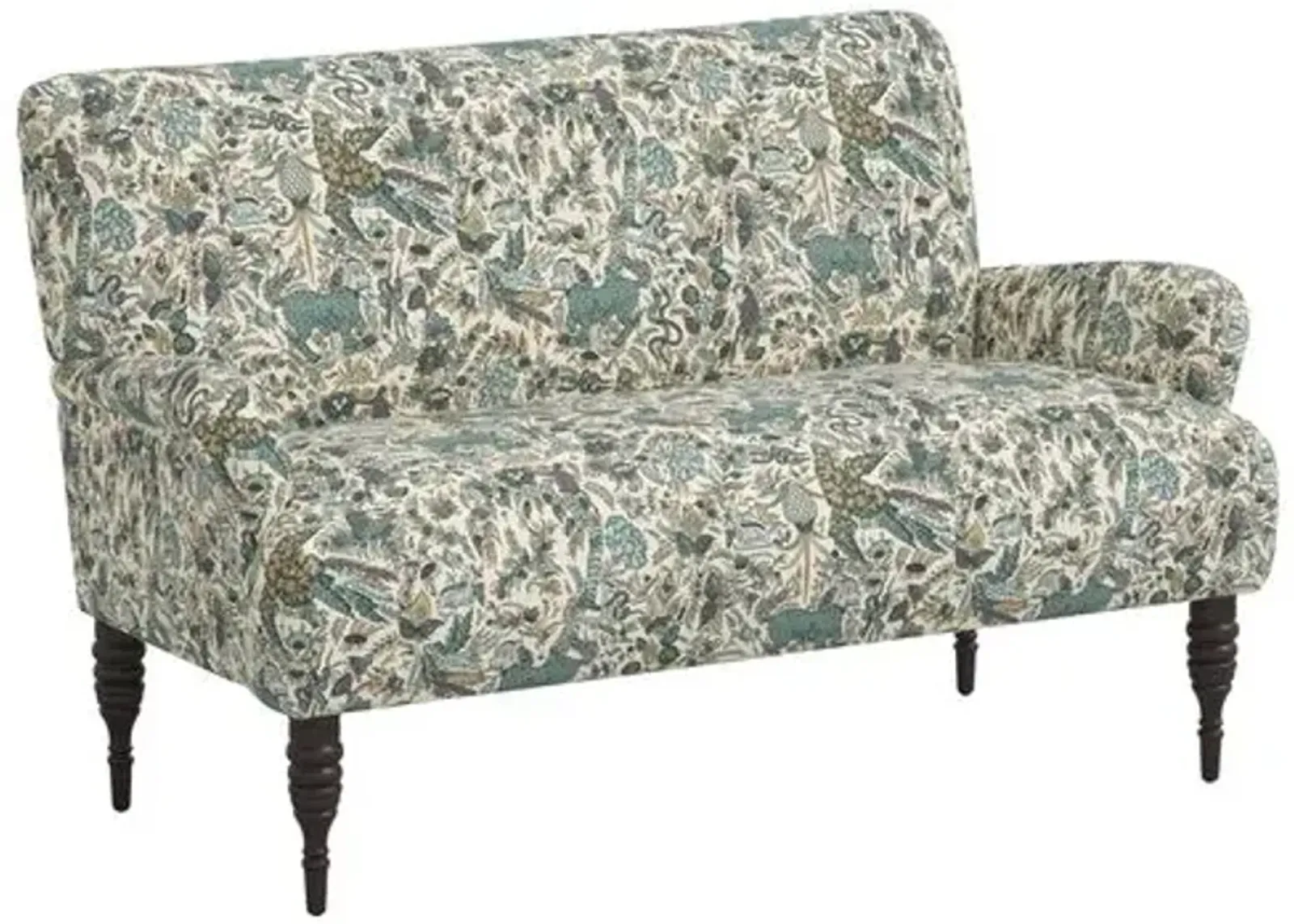 Nicolette Settee - Bali Lion - Green