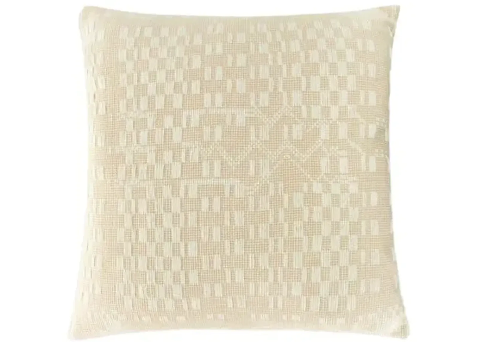 Heirloom Naga Chinchen Pillow - Ivory - Powered by People