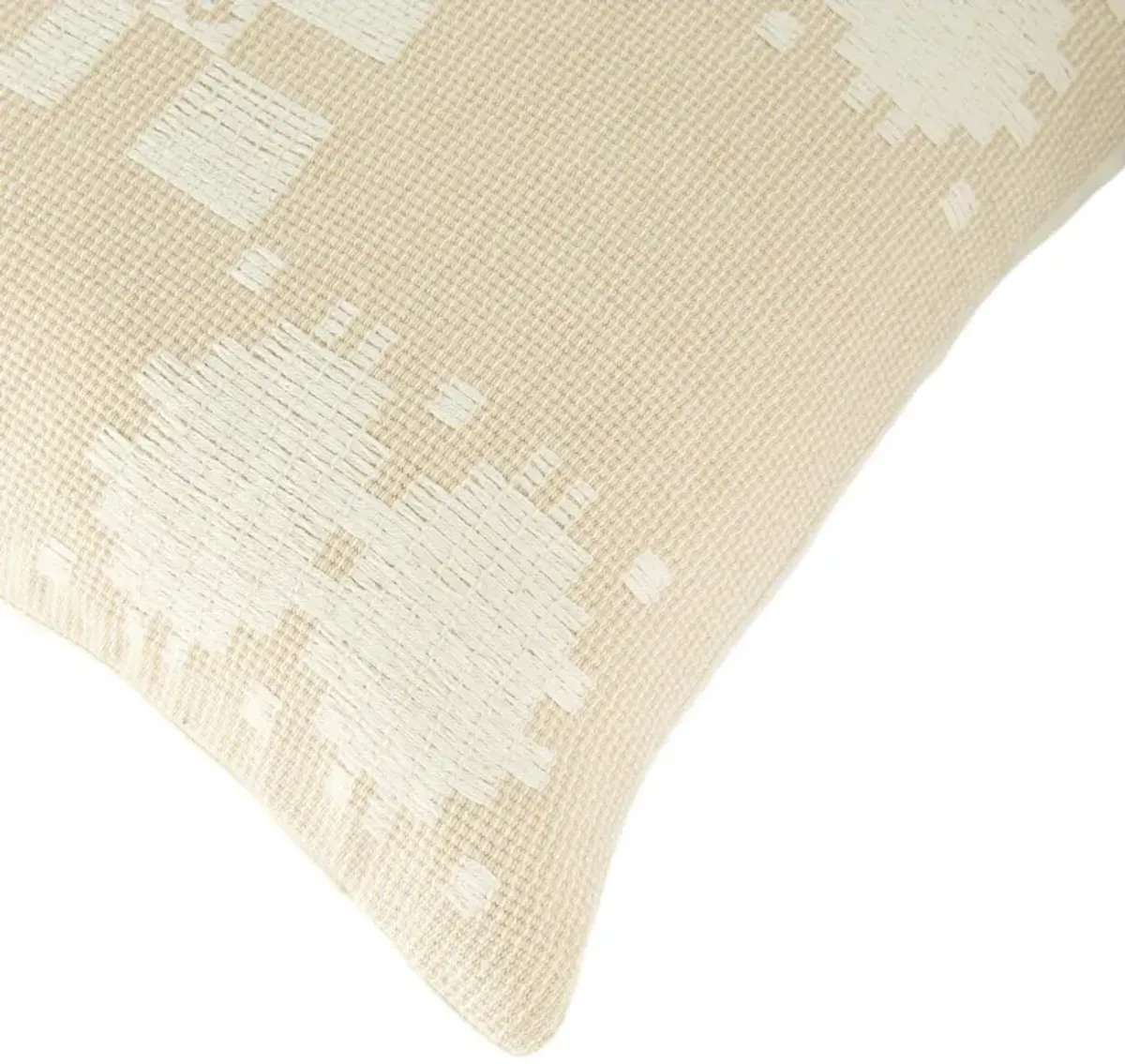 Heirloom Naga, Lanthoi Pillow, Ivory