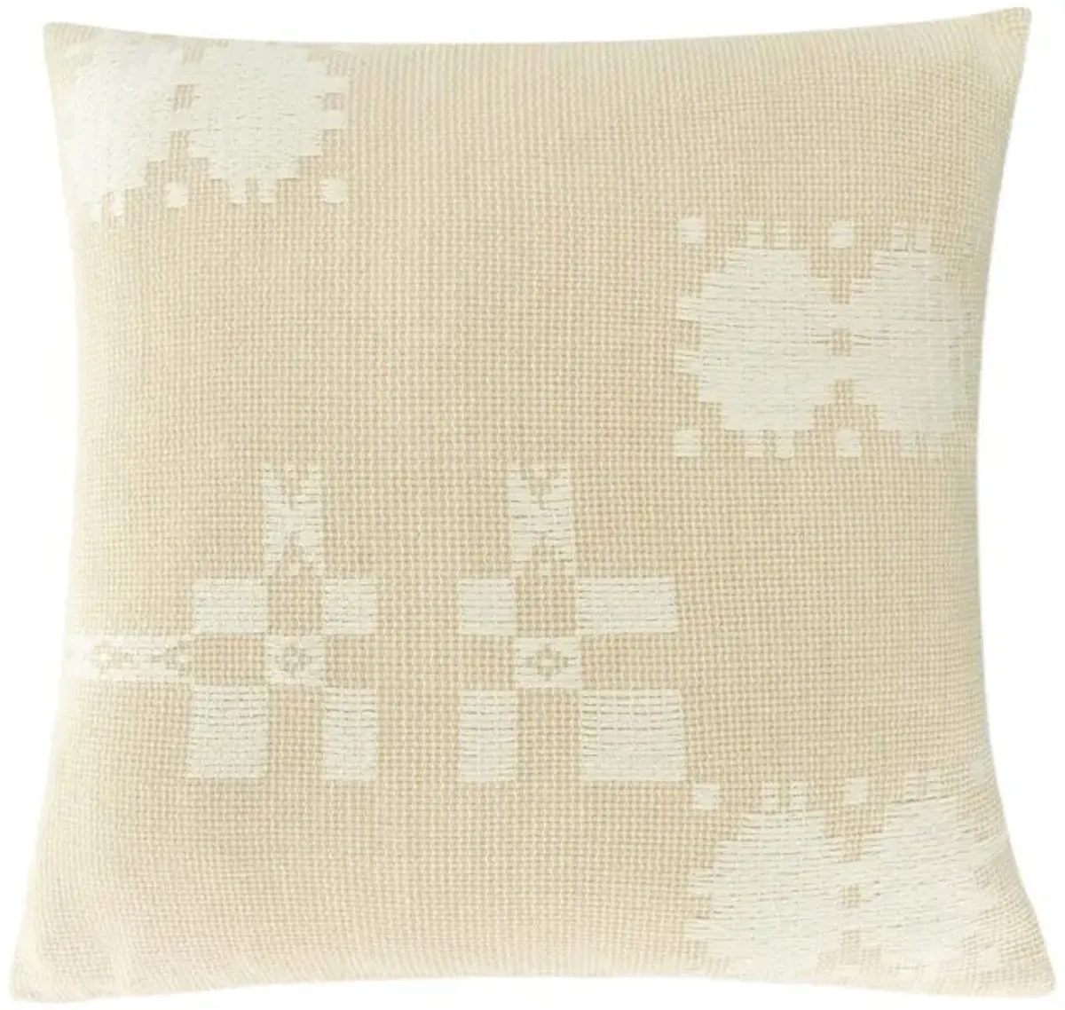 Heirloom Naga, Lanthoi Pillow, Ivory