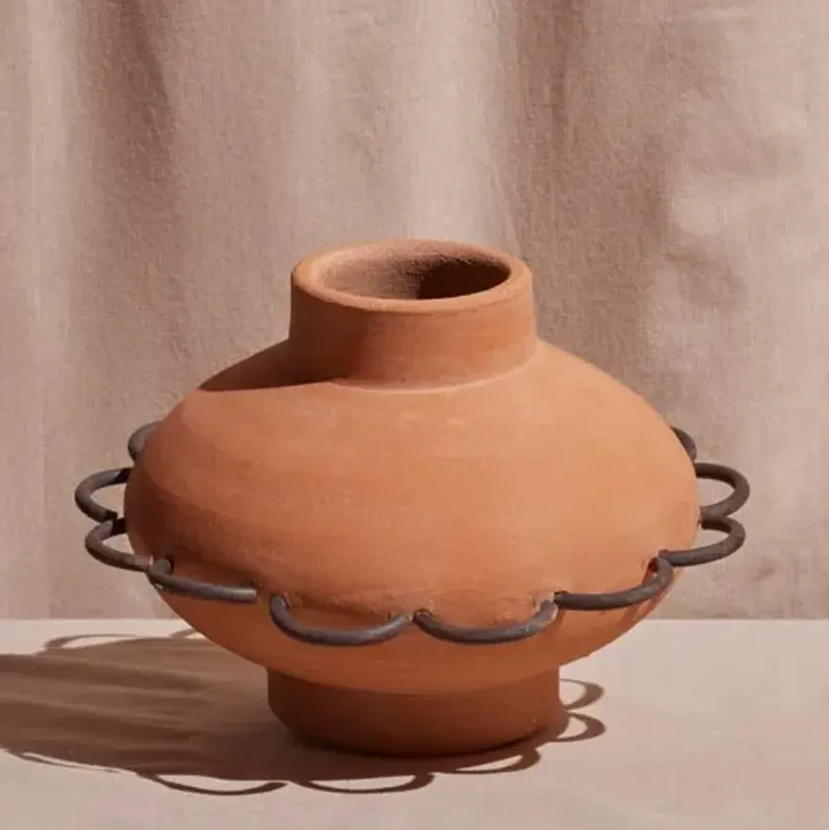 Meso Goods Eli Terracotta Vessel - Powered by People - Brown