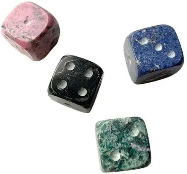 Set of 4 DAR Proyectos Dice - Powered by People - Multi