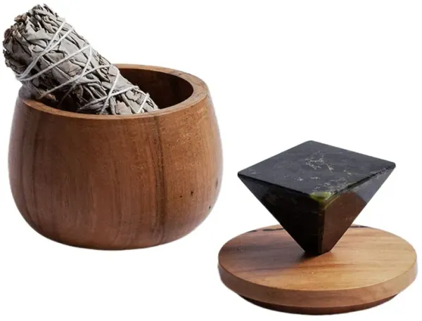 Round Special Things Jewel Box, Serpentine