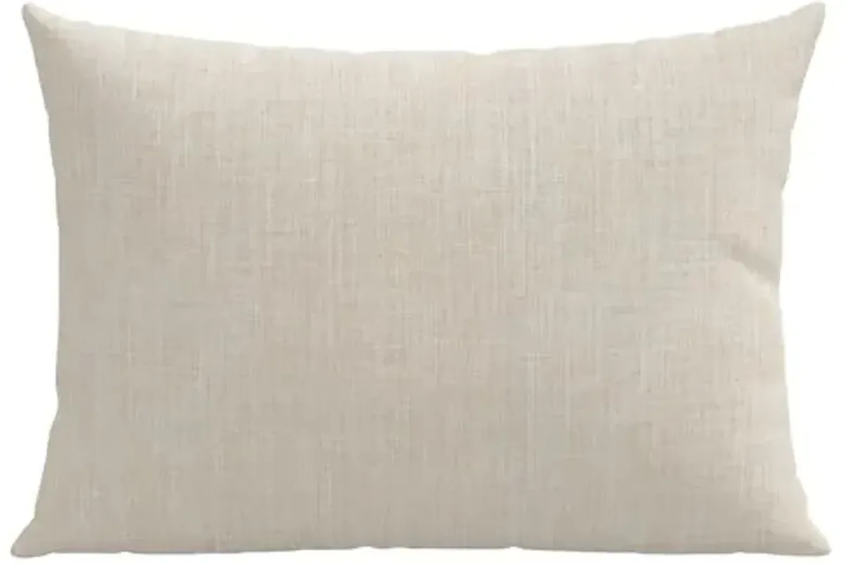 Olivia 22x15 Lumbar Pillow - Linen