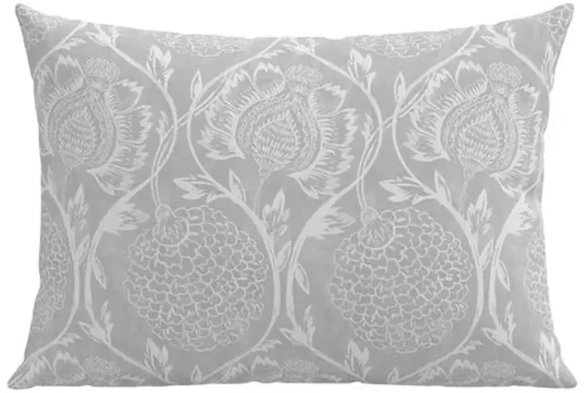 Ranjit Floral 22x15 Lumbar Pillow