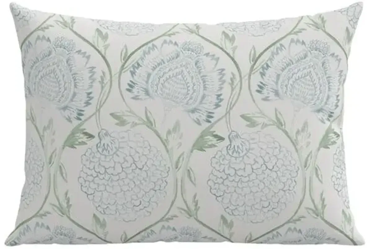 Ranjit Floral 22x15 Lumbar Pillow