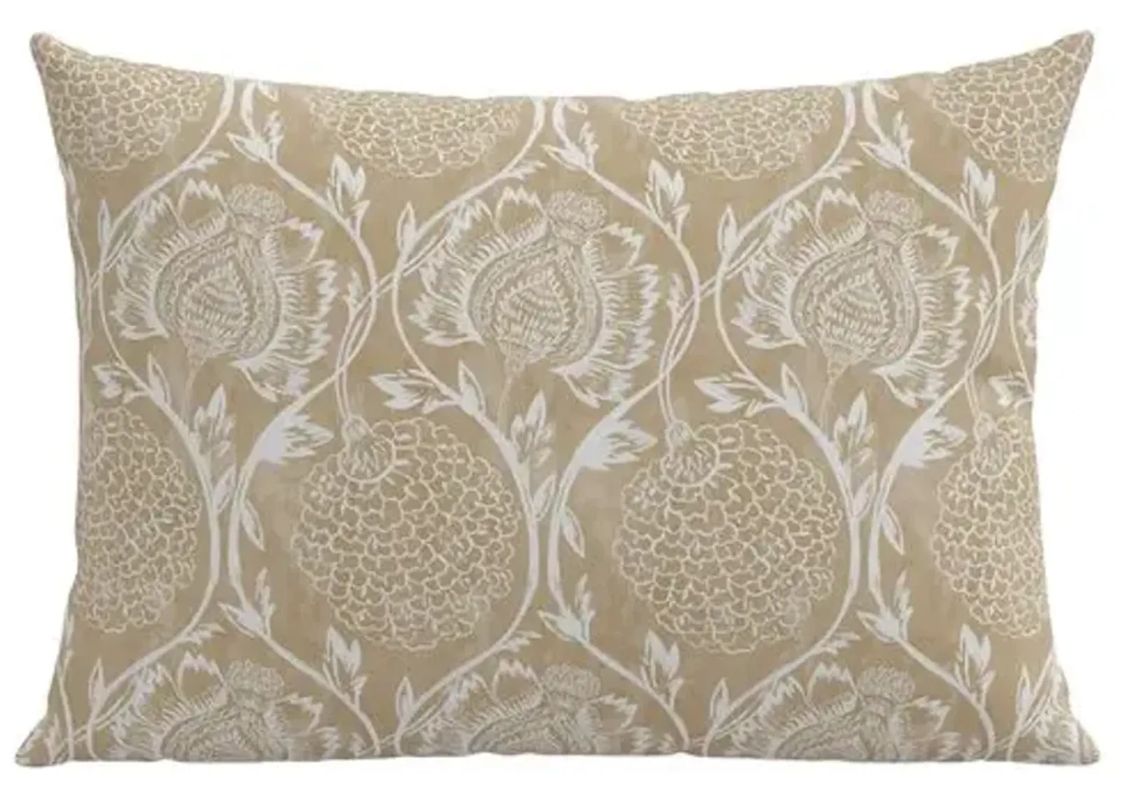 Ranjit Floral 22x15 Lumbar Pillow