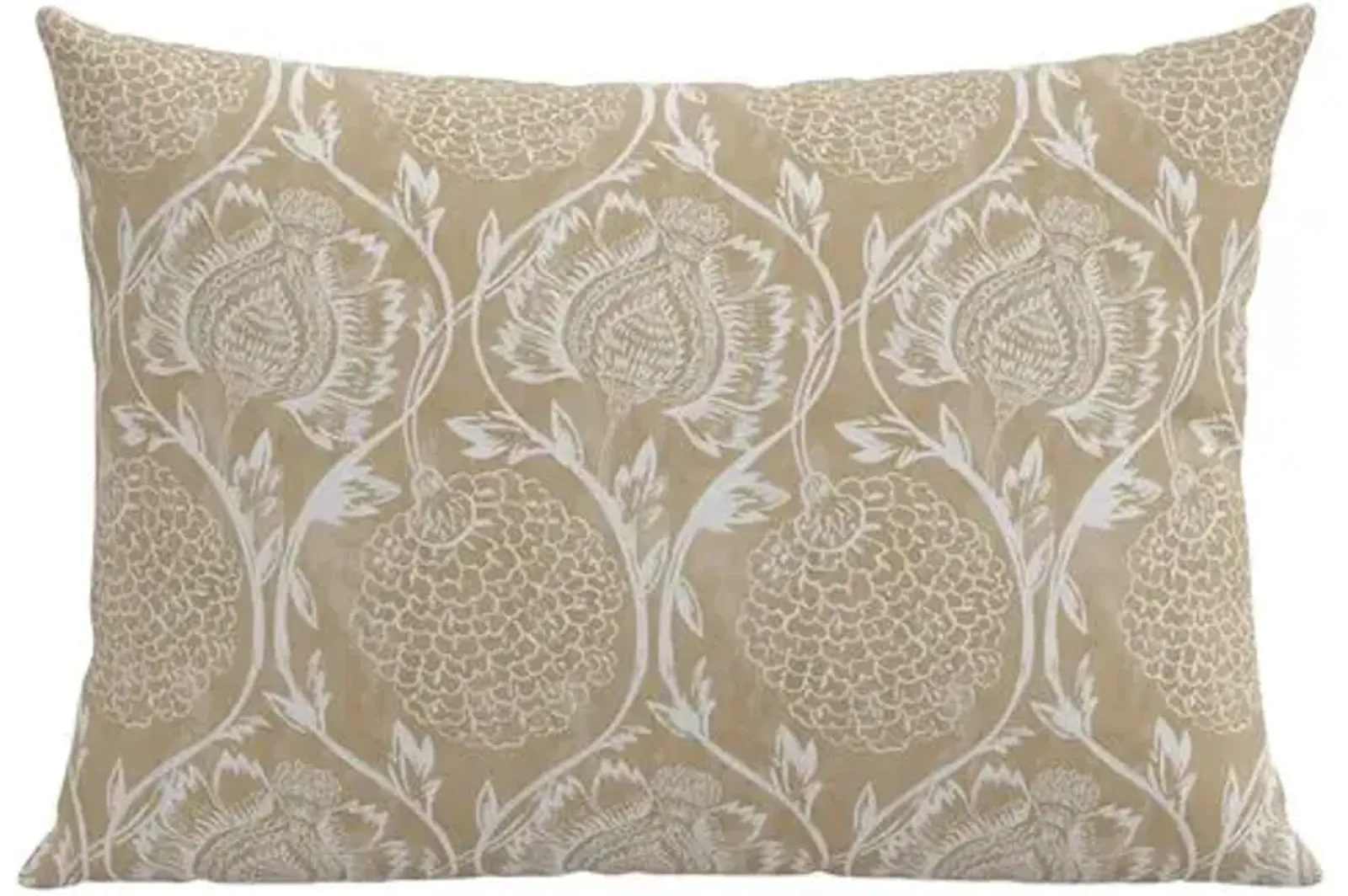 Ranjit Floral 22x15 Lumbar Pillow