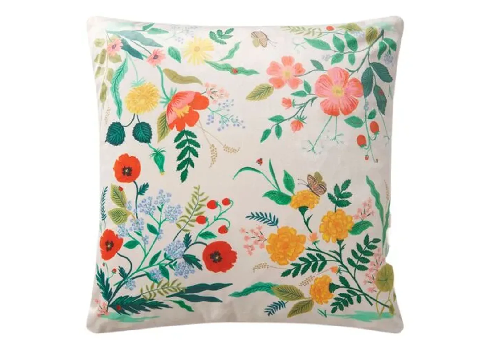 Botanical Pillow - Rifle Paper Co. x Loloi