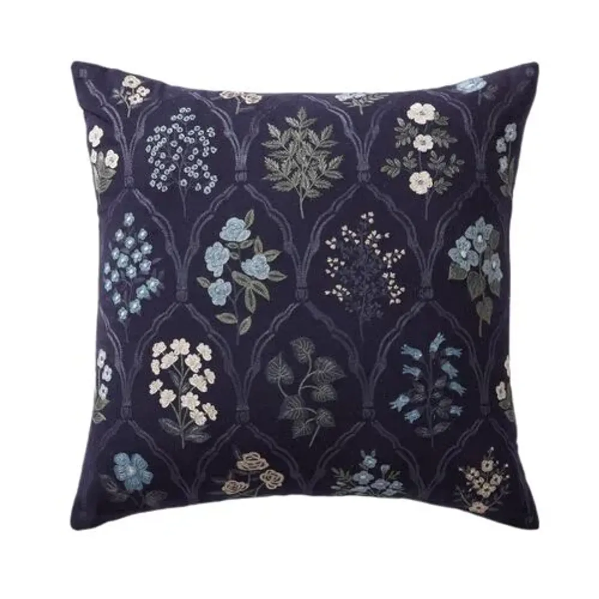 Trellis Floral Pillow - Rifle Paper Co. x Loloi