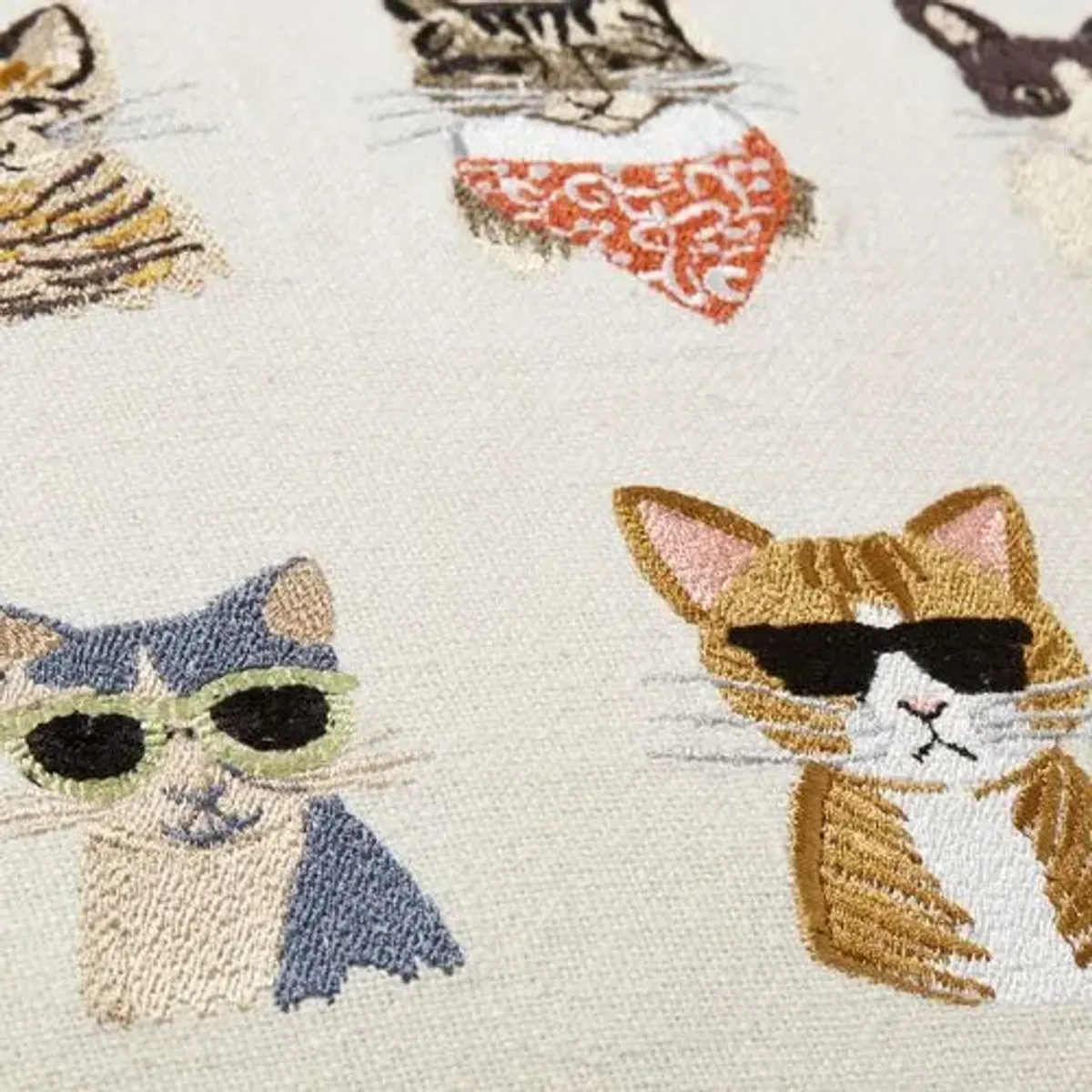 Cats Pillow - Cream - Rifle Paper Co. x Loloi