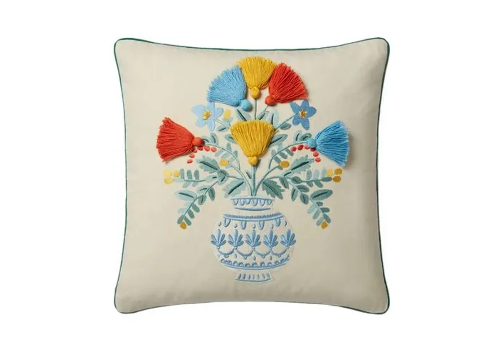 Bouquet Pillow - Rifle Paper Co. x Loloi