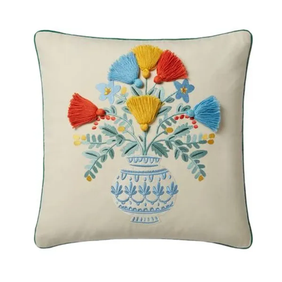 Bouquet Pillow - Rifle Paper Co. x Loloi