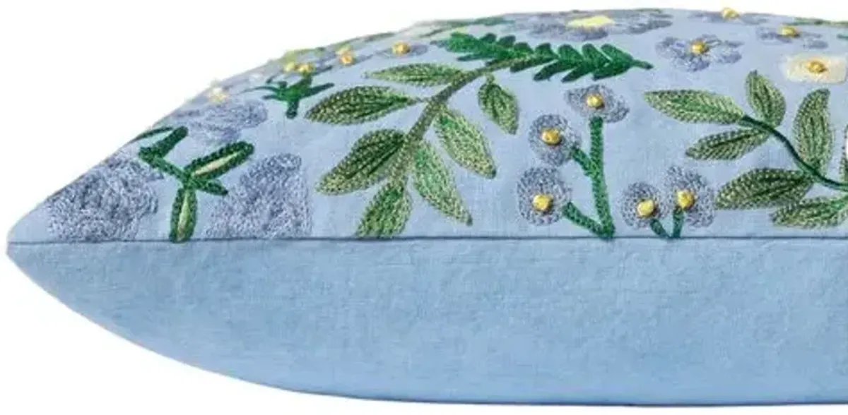 Wildwood Garden Lumbar Pillow - Rifle Paper Co. x Loloi