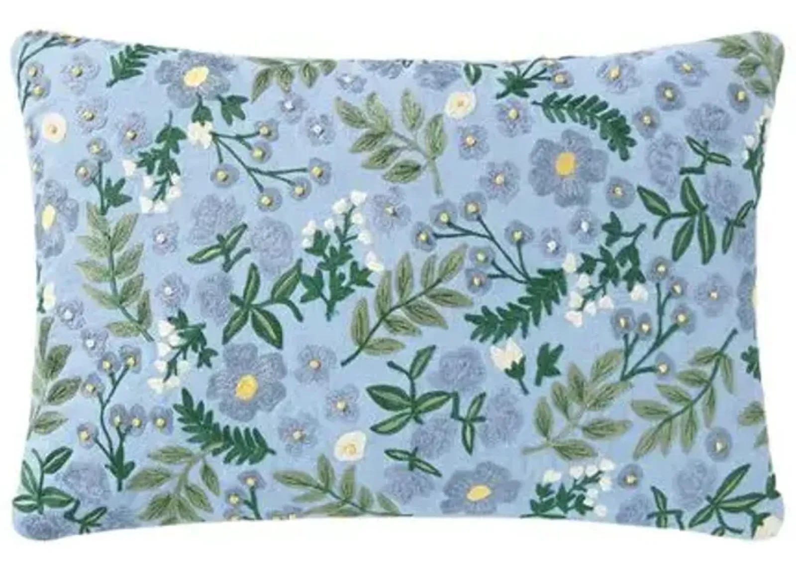 Wildwood Garden Lumbar Pillow - Rifle Paper Co. x Loloi