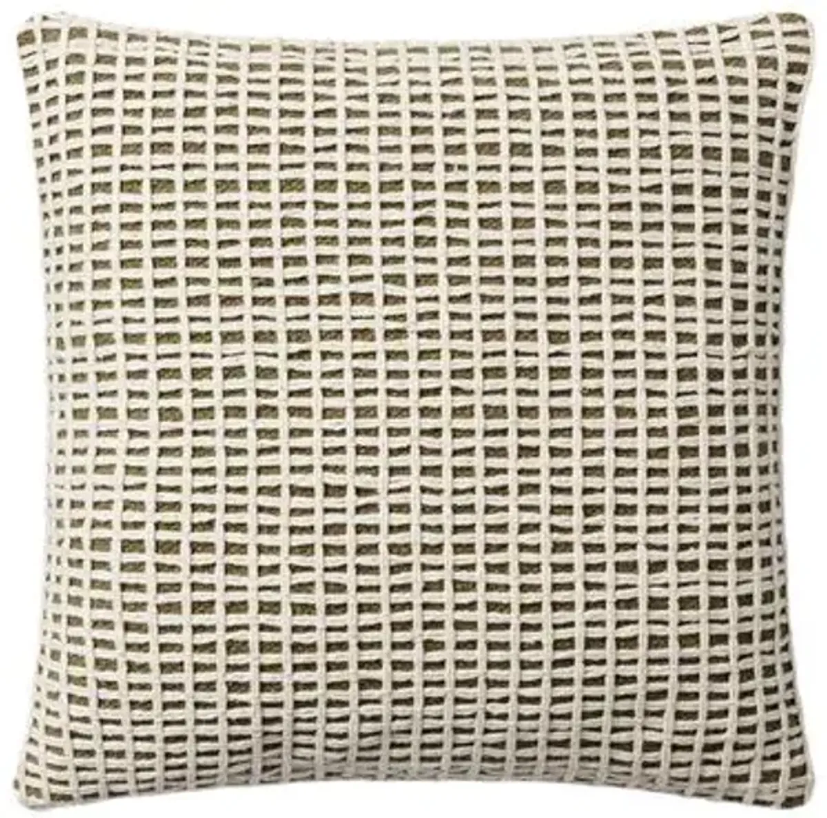 Checker Board Pillow - Rifle Paper Co. x Loloi